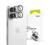 2KS V BALENÍ, SET 2 SKEL ZADNÍ KAMERY RINGKE CAMERA PROTECTOR 2-PACK iPhone 16 / 16 Plus CLEAR