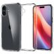 KRYT SPIGEN ULTRA HYBRID iPhone 16 CRYSTAL CLEAR