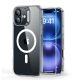 2PACK SET KRYT + OCHRANNÉ SKLO ESR CLASSIC HYBRID HALOLOCK MAGSAFE & TEMPERED GLASS iPhone 16 CLEAR