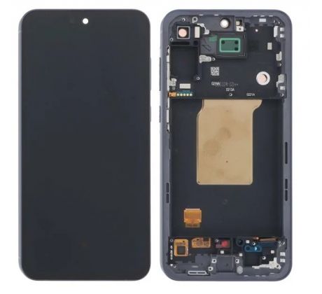 OLED displej + dotykové sklo Samsung Galaxy A55 s rámem