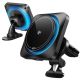 DRŽÁK DO AUTA ESR HALOLOCK CRYOBOOST MAGNETIC MAGSAFE DASHBOARD & VENT CAR MOUNT WIRELESS CHARGER QI2 15W FROSTED ONYX