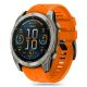 ŘEMÍNEK TECH-PROTECT SILICONE LINE GARMIN FENIX 5 / 6 / 6 PRO / 7 / 8 (47 mm) / E ORANGE