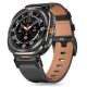 ŘEMÍNEK TECH-PROTECT DELTA PRO SAMSUNG GALAXY WATCH ULTRA (47 mm) LEATHER BLACK