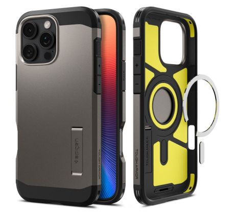SPIGEN TOUGH ARMOR MAG MAGSAFE iPhone 16 Pro Max GUNMETAL