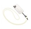POPRUH PŘES RAMENO/ŠŇŮRKA NA TELEFON TECH-PROTECT C1S ROPE CROSSBODY STRAP CHALK/BLACK