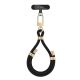 POPRUH NA RUKU/ŠŇŮRKA NA TELEFON TECH-PROTECT C4S ROPE WRIST STRAP BLACK/GOLD