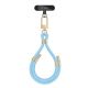 POPRUH NA RUKU/ŠŇŮRKA NA TELEFON TECH-PROTECT C4S ROPE WRIST STRAP BABY BLUE/GOLD