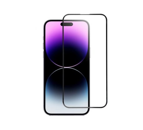 Ochranné tvrzené  sklo -  iPhone 14 Pro Max 5D Full Cover cerný