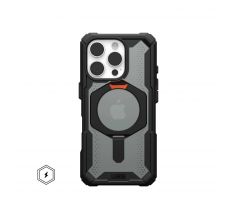 Case (UAG) Urban Armor Gear Plasma XTE s MagSafe iPhone 16 Pro cerný / orange
