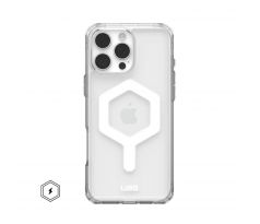 Case (UAG) Urban Armor Gear Plyo s MagSafe and Magnetic Ring Stand iPhone 16 Pro Max ice-bílý / titanium