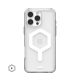Case (UAG) Urban Armor Gear Plyo s MagSafe and Magnetic Ring Stand  iPhone 16 Pro Max ice-bílý / titanium