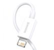 BASEUS cable USB A to Lightning 2,4A Superior CALYS-A02 1 m bílý