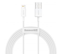 BASEUS cable USB A to Lightning 2,4A Superior CALYS-C02 2 m bílý
