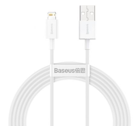 BASEUS cable USB A to Lightning 2,4A Superior CALYS-C02 2 m bílý