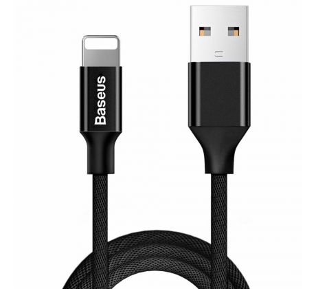 BASEUS cable USB A to Lightning 2A Yvien CALYW-A01 1,8 m cerný