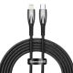 BASEUS cable Type C to Lightning PD 20W Glimmer CADH000101 2 m cerný