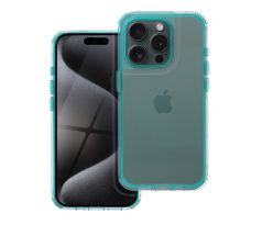 MATRIX CLEAR Case  iPhone 14 Pro slabomodrý tyrkysový mentolový