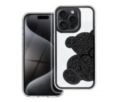 TEDDY BEAR Case  iPhone 15 Pro cerný