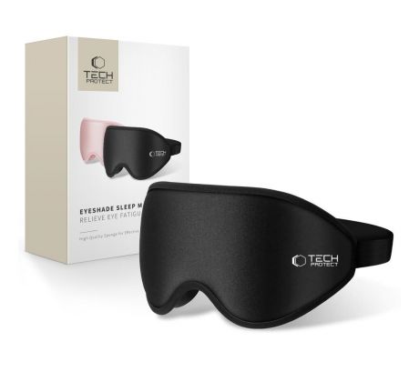 MASKA NA SPÁNEK TECH-PROTECT EYESHADE SLEEP MASK MATTE BLACK