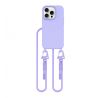 KRYT SE ŠŇŮRKOU/POPRUH NA TĚLO TECH-PROTECT MAGNECKLACE MAGSAFE iPhone 15 Pro LAVENDER