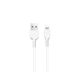 HOCO cable USB A to Lightning X13 1 m bílý