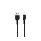 HOCO cable USB A to Lightning 2,4 X20 1 m cerný