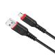 HOCO cable USB A to Lightning 2,4A X59 1 m cerný