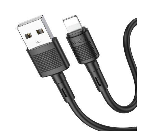 HOCO cable USB A to Lightning 2,4A X83 1 m cerný