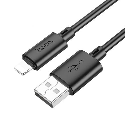 HOCO cable USB A to Lightning 2,4A X88 1 m cerný