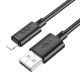 HOCO cable USB A to Lightning 2,4A X88 1 m cerný