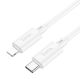 HOCO cable Type C to Lightning PD 2,4A 20W X88 1 m bílý