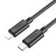 HOCO cable Type C to Lightning PD 2,4A 20W X88 1 m cerný