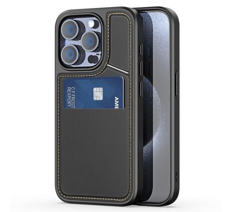 DUX DUCIS  RAFI II MAG with stand s MagSafe  iPhone 15 Pro Max cerný