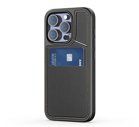 DUX DUCIS  RAFI II MAG with stand s MagSafe  iPhone 15 Pro cerný