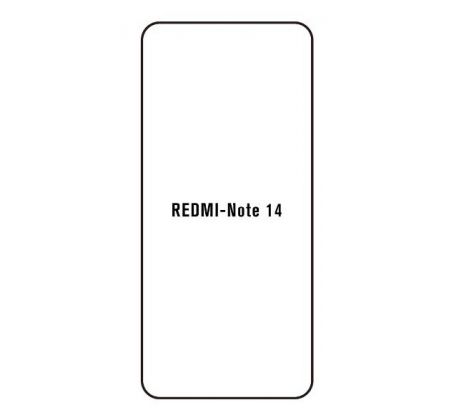 Hydrogel - ochranná fólie - Xiaomi Redmi Note 14