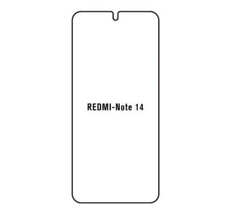 UV Hydrogel s UV lampou - ochranná fólie - Xiaomi Redmi Note 14