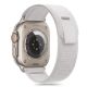 ŘEMÍNEK TECH-PROTECT NYLON STRIPE APPLE WATCH 6 / 7 / 8 / 9 / 10 / SE / ULTRA 1 / 2 (44 / 45 / 46 / 49 mm) CRAYON GREY