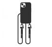 KRYT SE ŠŇŮRKOU/POPRUH NA TĚLO TECH-PROTECT MAGNECKLACE MAGSAFE iPhone 14 BLACK