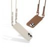 KRYT SE ŠŇŮRKOU/POPRUH NA TĚLO TECH-PROTECT MAGNECKLACE MAGSAFE iPhone 14 COSMIC LATTE