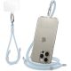 ŠŇŮRKA NA RUKU/PŘES RAMENO SPIGEN UNIVERSAL STRAP SET CROSSBODY & WRIST MUTE BLUE