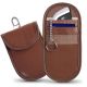 POUZDRO FARADAYA TECH-PROTECT KLR100 POUCH KEYLESS RFID SIGNAL BLOCKER CASE ESPRESSO