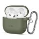 KRYT TECH-PROTECT SILICONE HOOK APPLE AirPODS 4 OLIVE GREEN
