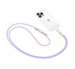 ŠŇŮRKA NA TELEFON / POPRUH NA TĚLO TECH-PROTECT C2S ROPE CROSSBODY STRAP LAVENDER/GOLD