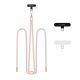 ŠŇŮRKA NA TELEFON / POPRUH NA TĚLO TECH-PROTECT C2S ROPE CROSSBODY STRAP BABY PINK/GOLD
