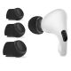 NÁHRADNÍ ŠTUPLY DO UŠÍ TECH-PROTECT EAR TIPS 3-PACK APPLE AirPODS PRO 1 / 2 BLACK