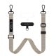 ŠŇŮRKA NA TELEFON/POPRUH TECH-PROTECT C6S ROPE CROSSBODY COSMIC LATTE