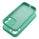 Case SILICONE 2mm  iPhone 16 Pro slabomodrý tyrkysový mentolový