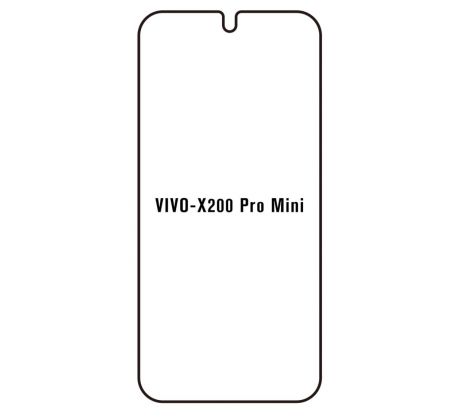 Hydrogel - ochranná fólie - Vivo X200 Pro Mini (case friendly) 