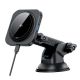 DRŽÁK DO AUTA ESR HALOLOCK MAGNETIC MAGSAFE DASHBOARD CAR MOUNT WIRELESS CHARGER QI2 15W BLACK