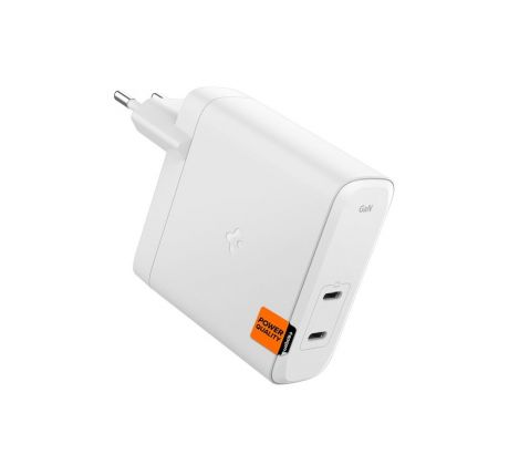 SÍŤOVÁ NABÍJEČKA NA MOBIL A TABLET SPIGEN ARCSTATION PRO GAN-1402 2-PORT NETWORK CHARGER 140W WHITE